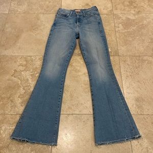 Mother Weekender Fray in Limited Edition Size 26. Worn twice. Still full price.